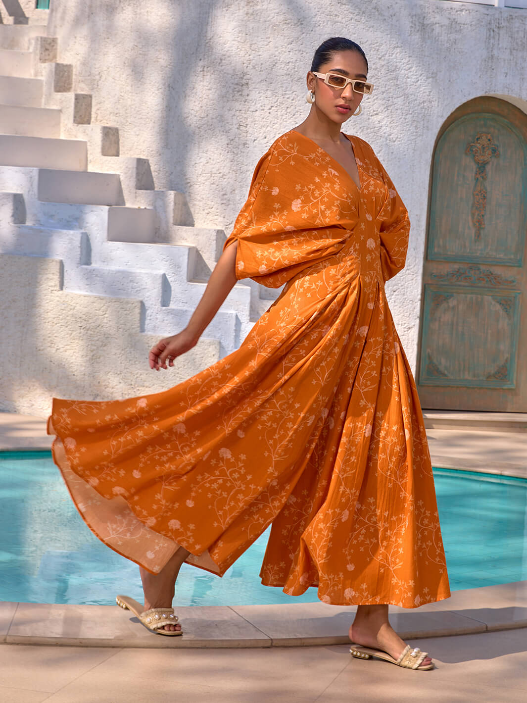 Samode Printed Jumpsuit - Main Image