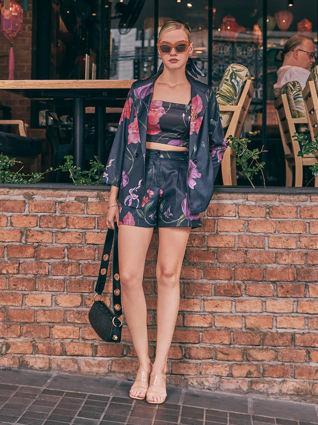 Twill Chuck and Blair Black Shorts Dress for Ladies | Trendy gossip Girls at House of Fett Twill Chuck and Blair Black Shorts Dress for Ladies | Trendy gossip Girls at House of Fett