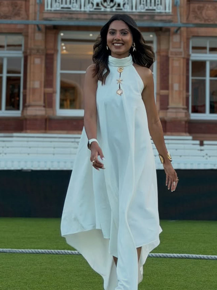 Sweet Salt Resort Crepe Dress