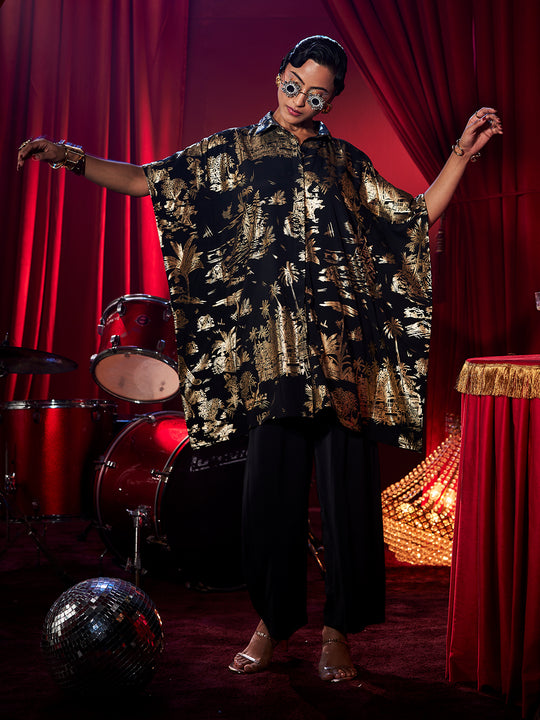Gold Muse Co-ord Set