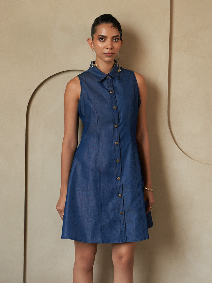 Denim Mini Dress