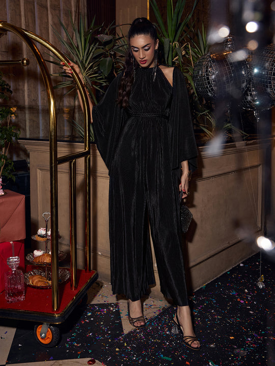 pleated jumpsuits