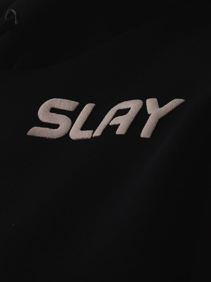 You slay girl Femme Loose Fit Hoodie