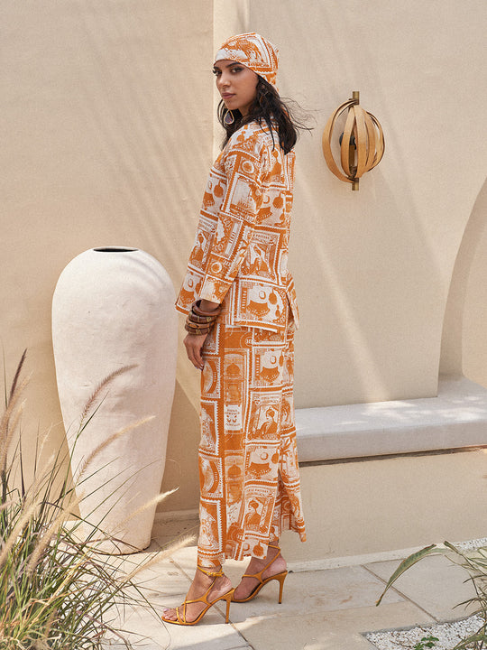 Rajwada Jacket And Pant Co-ord Set