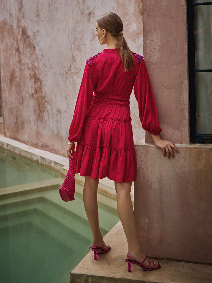Viscose Elsie Dress For Ladies In Pink Trendy Pink Dress At House Of Fett viscose-elsie-dress-for-ladies-in-pink-trendy-pink-dress-at-house-of-fett