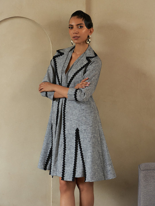 Slate Laced Jacket