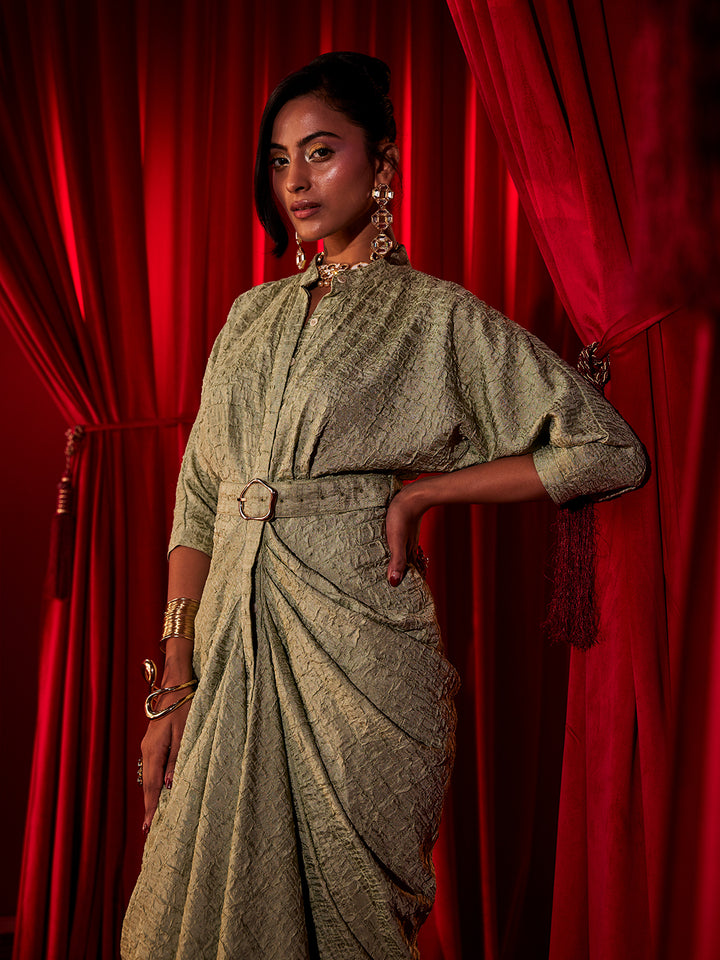 Belrose Pleated Glow Gown