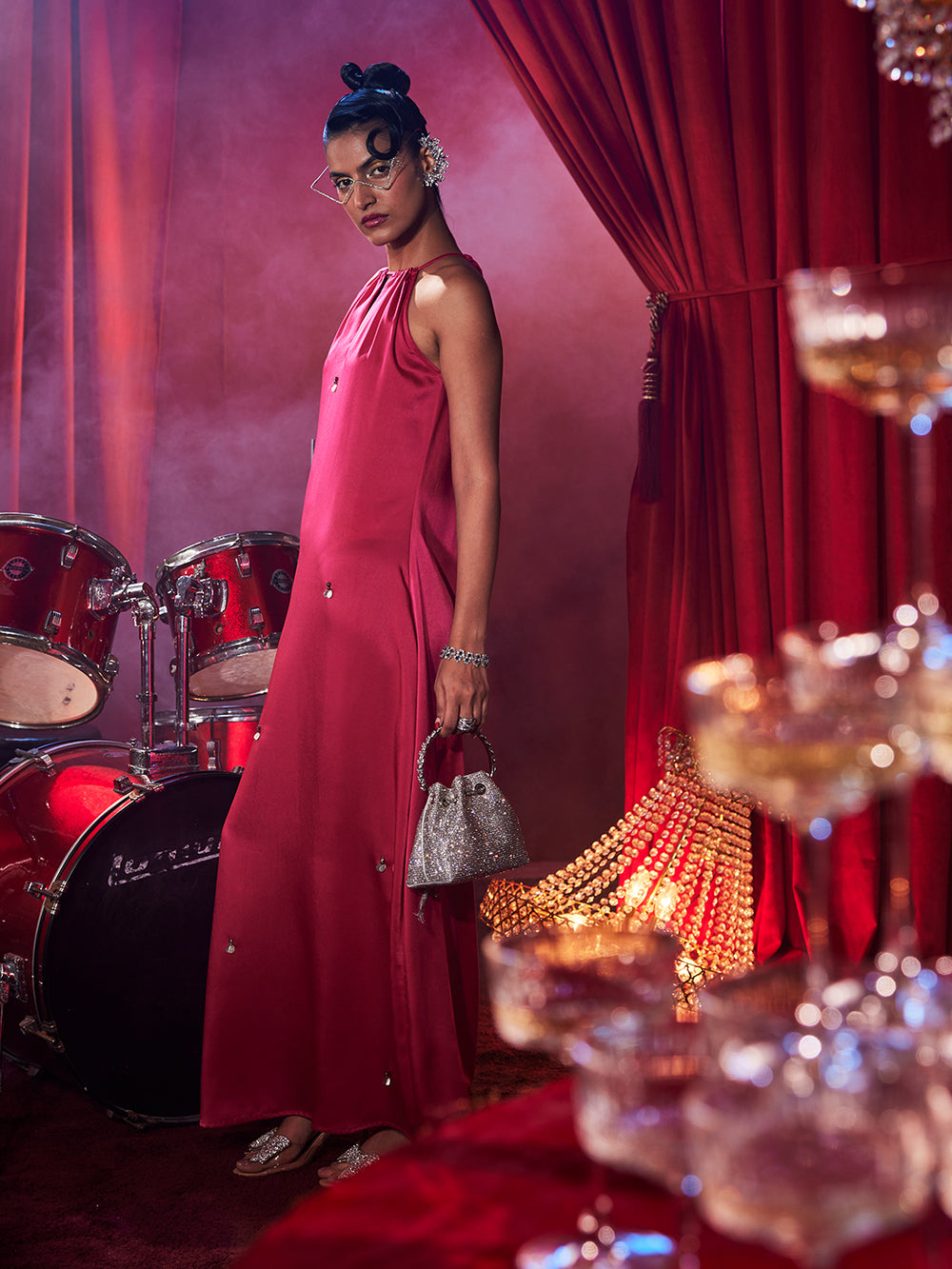 Pink Halter Dress