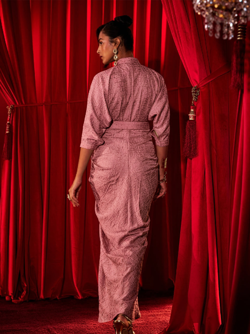 Belrose Pleated Gown