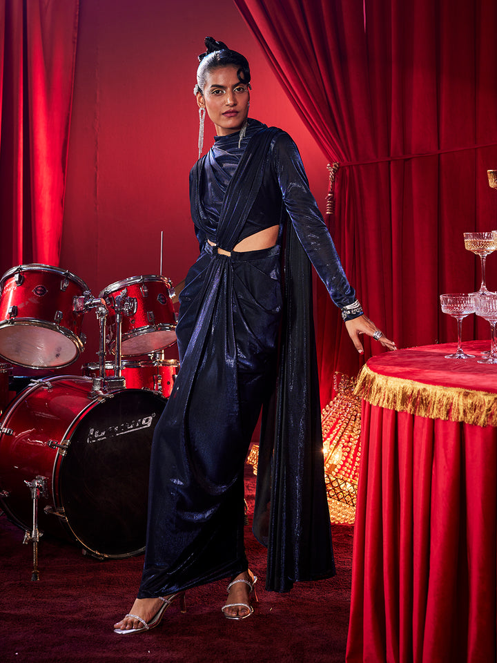 Tiara Cutout Gown