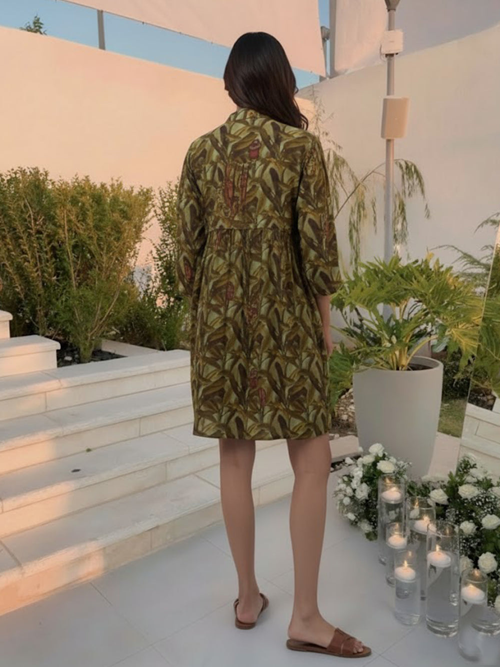 Koala Cotton Short Dress