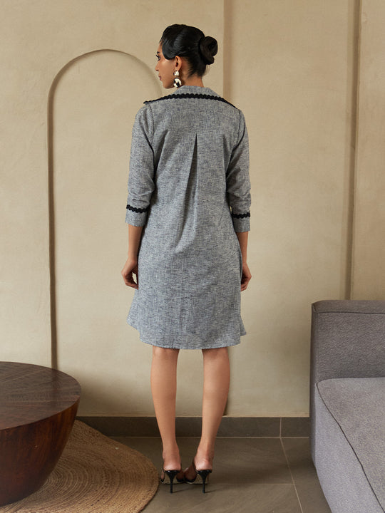 Slate Laced Jacket