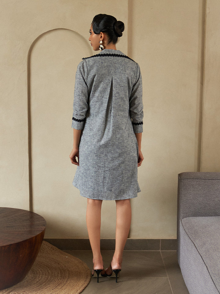Slate Laced Jacket