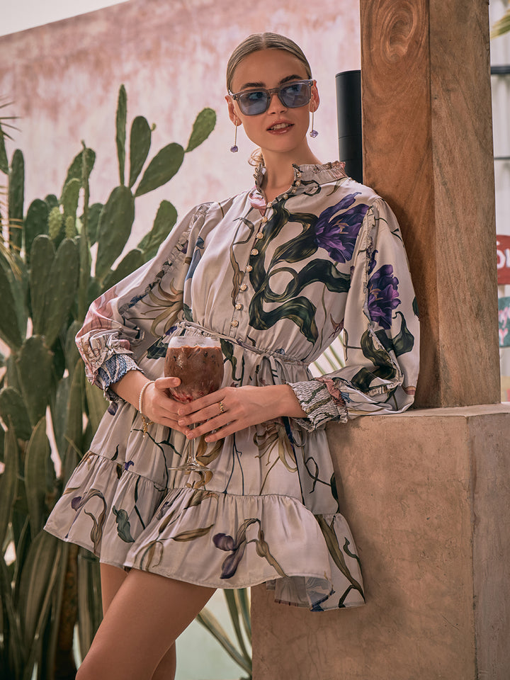 Short Floral Print Dress | Printed Dress | Short Dress for women | women&
