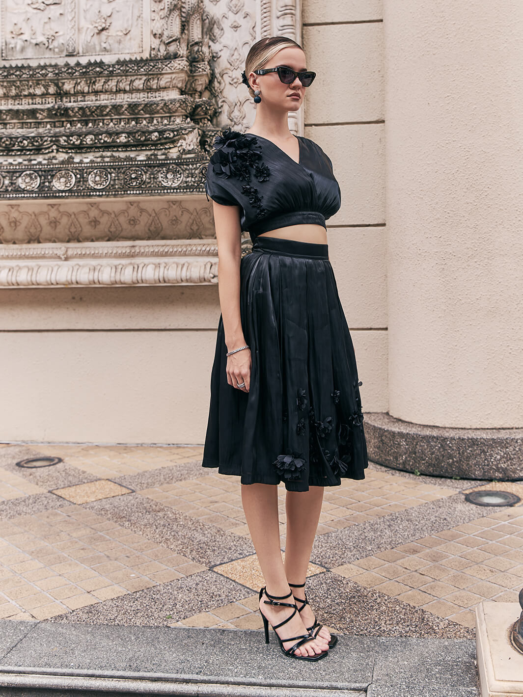 Christmas Day Festive Wear Two-Piece Dress for Women – Blake Set