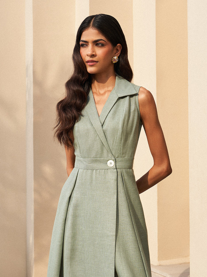 Fab Workwear Collar Dress
