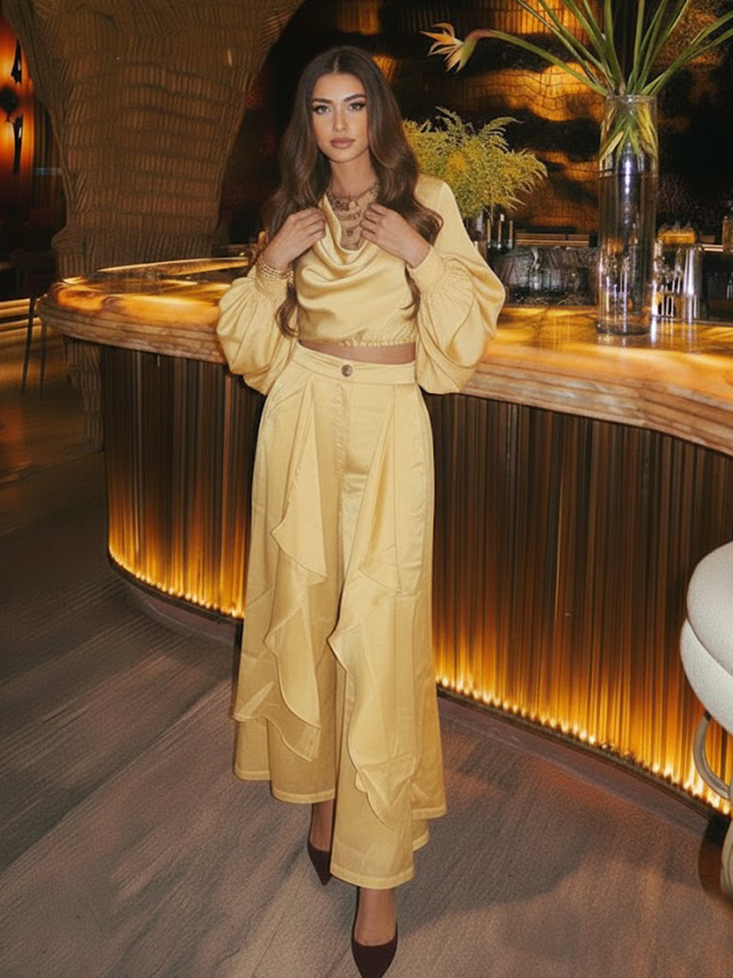 Raspberry Top and Pant Set