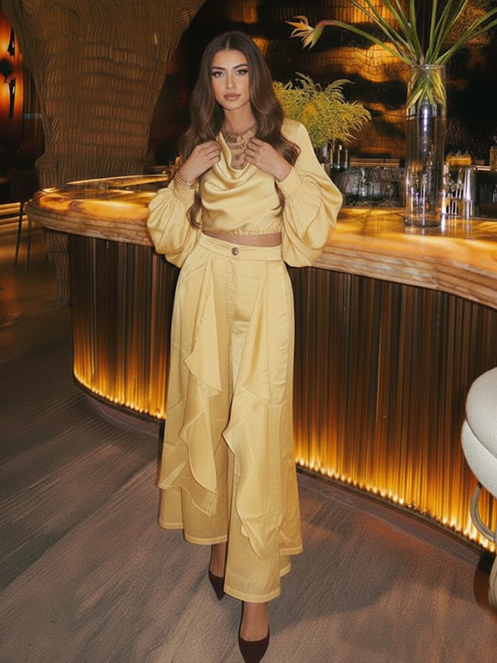 Raspberry Top and Pant Set