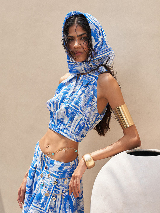 Rambagh stamp print Co-ord Set
