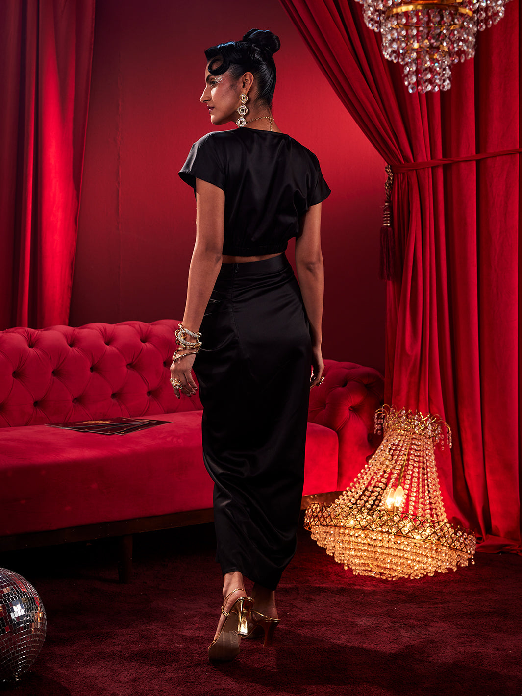 Stylish Black Co-ord Set