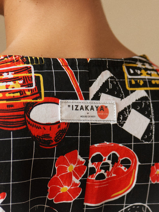 Miso Ramen Print Dress