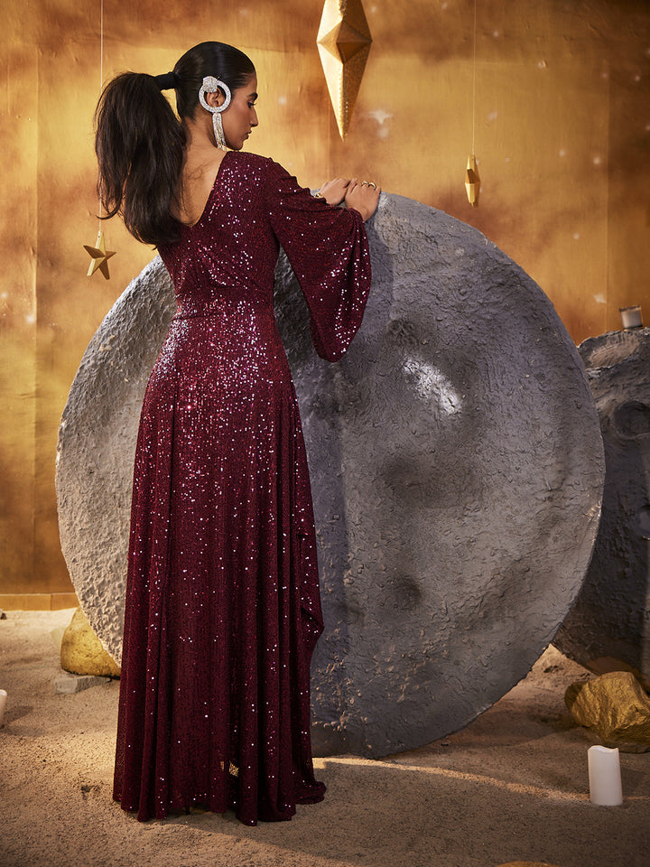 Stellar SEQUIN GOWN 4