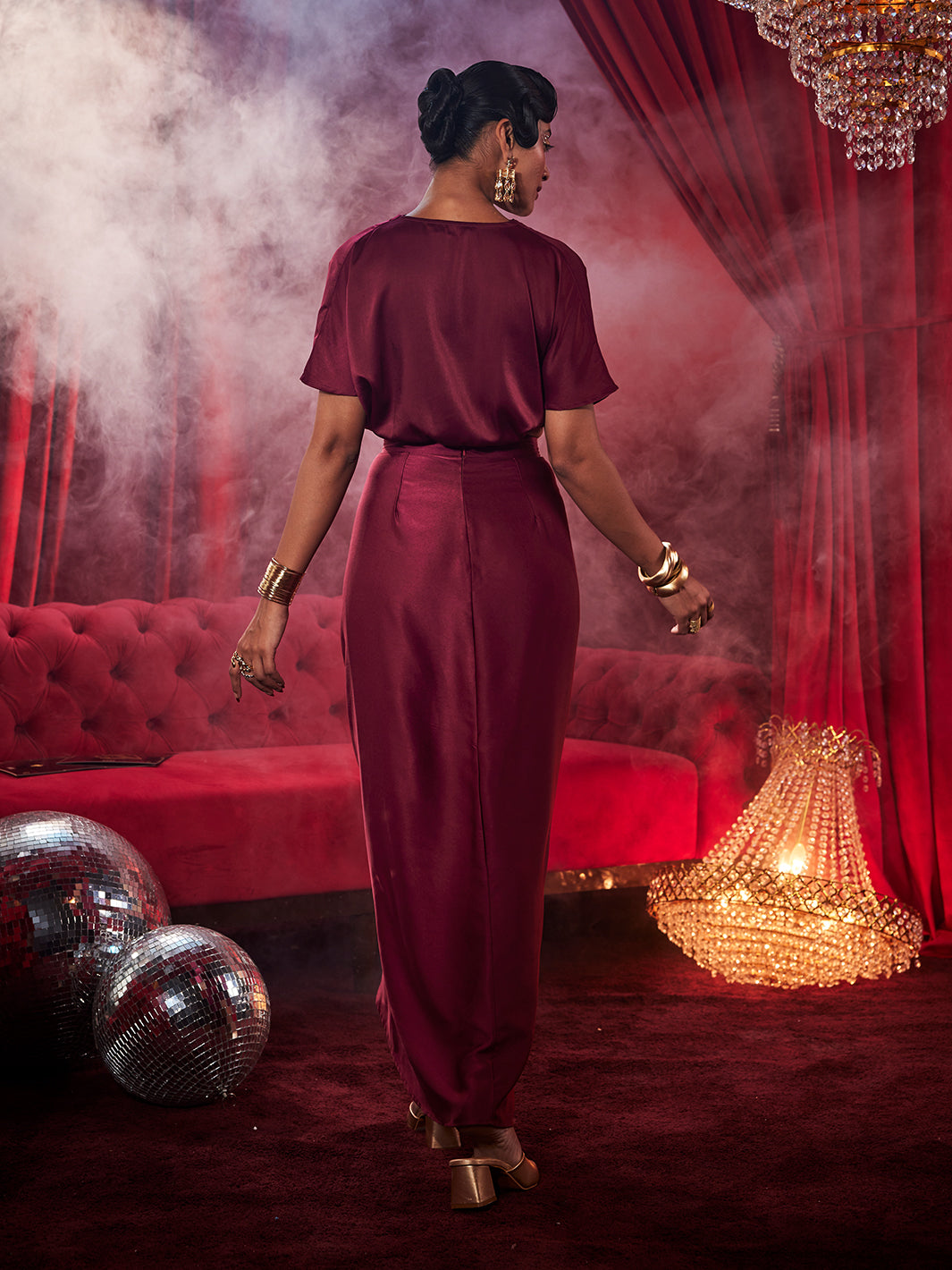 Wine Colour Co-ord set