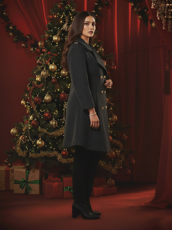 Davos Double Breasted Coat