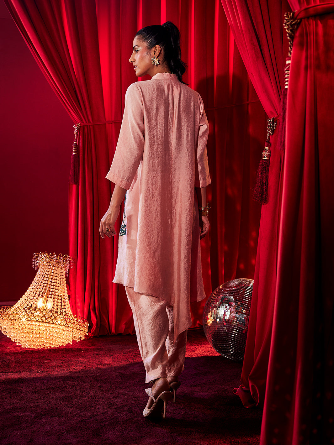 Embroidered Two Piece Co-ord Set