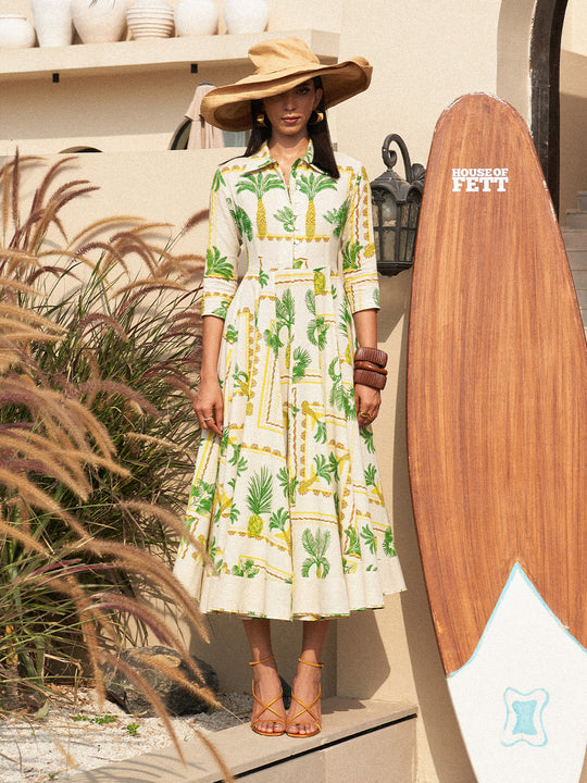 Areca Palm Maxi Dress