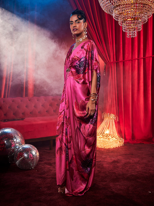 Print Kaftan Dress