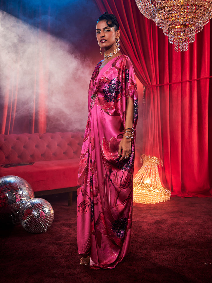 Print Kaftan Dress