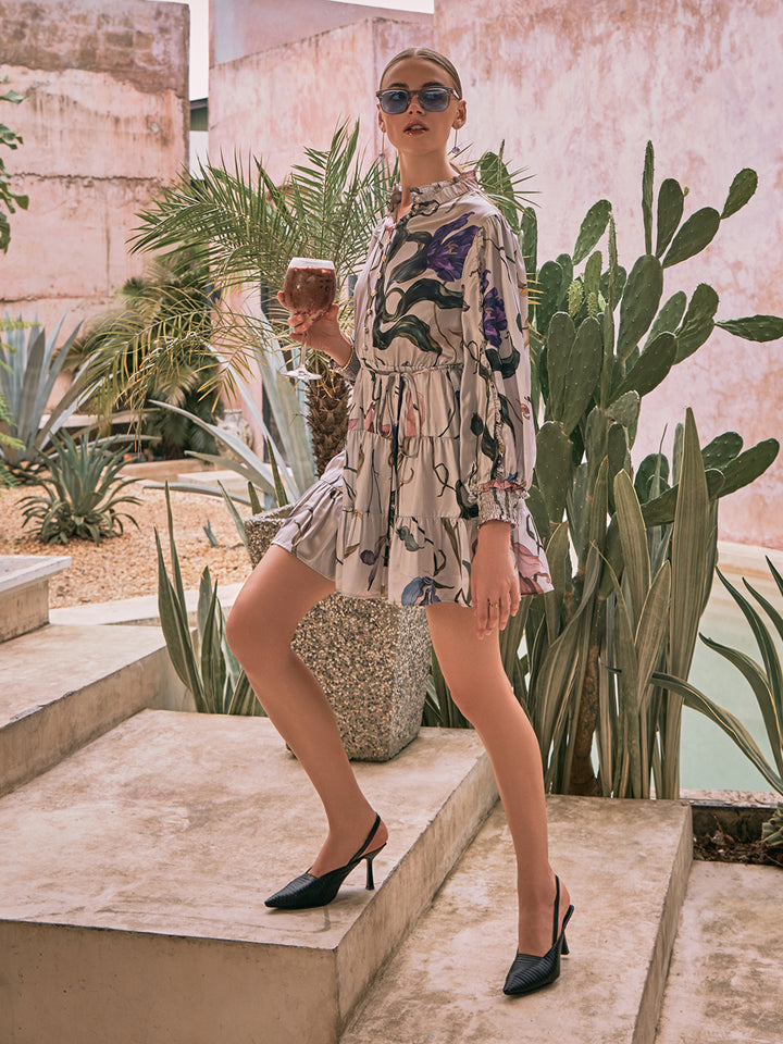 Short Floral Print Dress | Printed Dress | Short Dress for women | women&