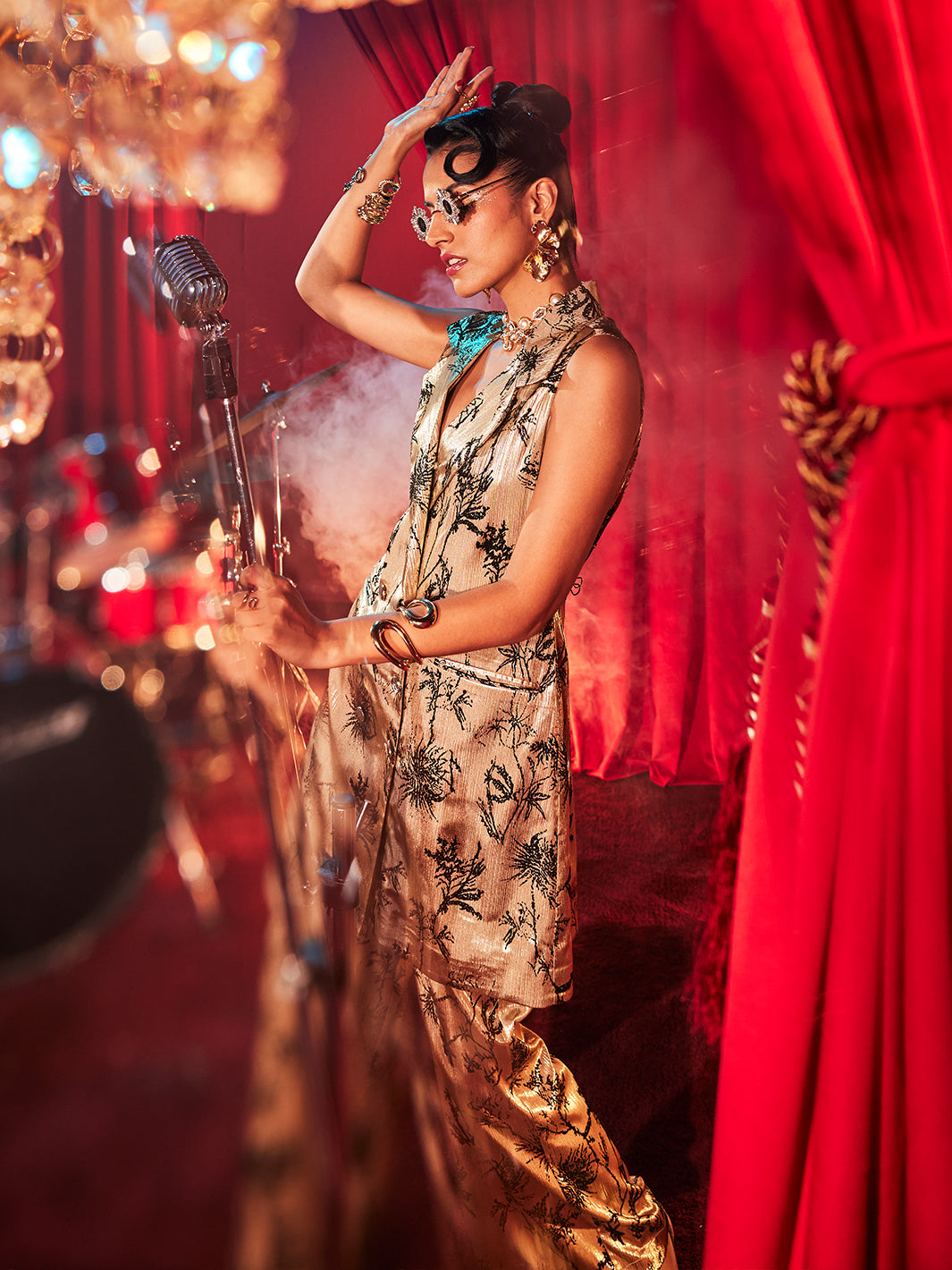 Diana Golden Glow Coord Set