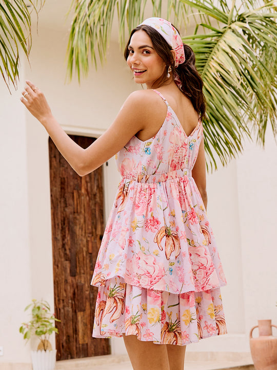 cotton mini dress