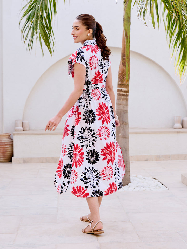 Printed Maxi Dress