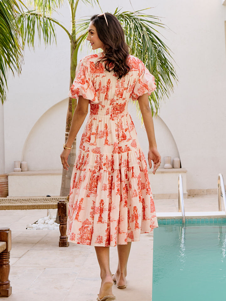 Printed Maxi Dress