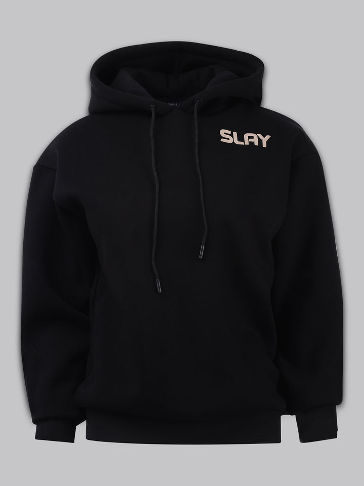 You slay girl Femme Loose Fit Hoodie