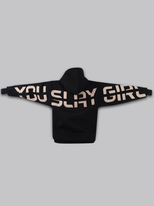 You slay girl Femme Loose Fit Women's Hoodie