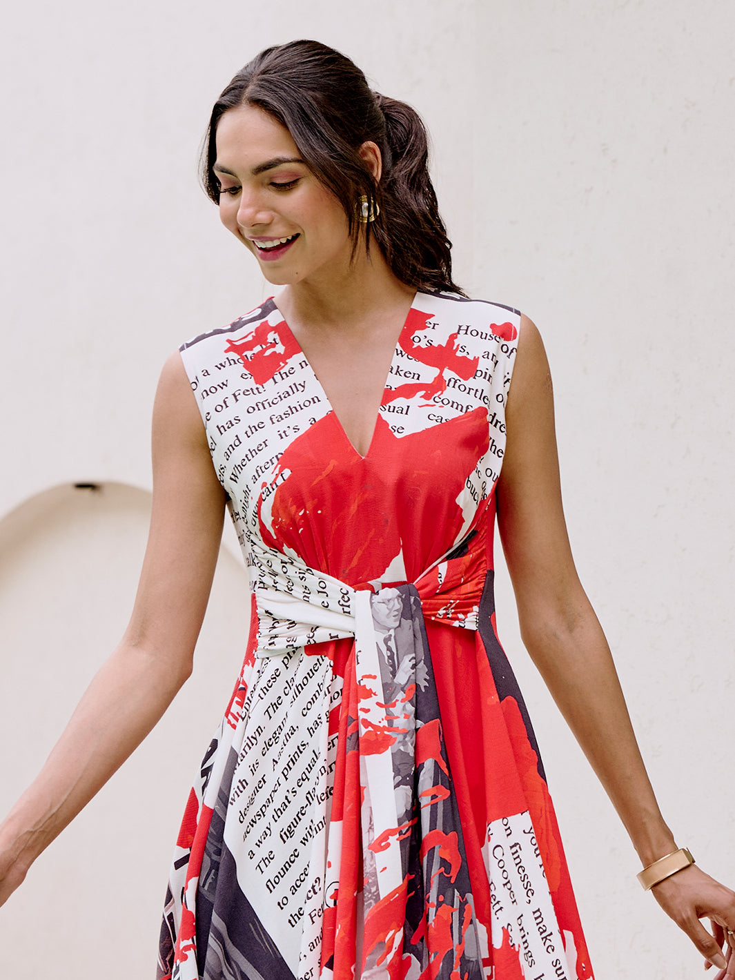 Printed Cotton Daily Wrap Asymmetric Maxi Dress for Ladies | Trendy dress at House of Fett Printed Cotton Daily Wrap Asymmetric Maxi Dress for Ladies | Trendy dress at House of Fett