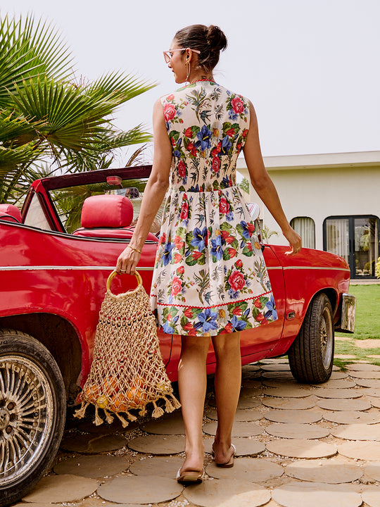 Cross Stitch Cotton Dress