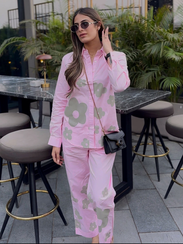 Blush Bloom Co-ord Set