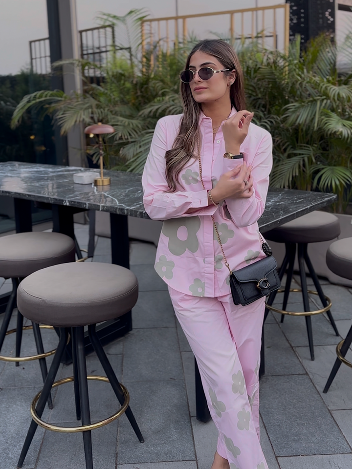 Blush Bloom Co-ord Set