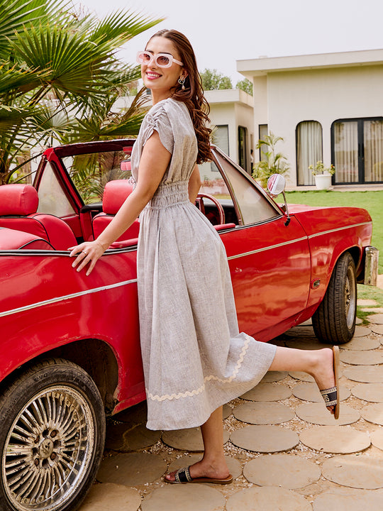 Linen Cotton Dress