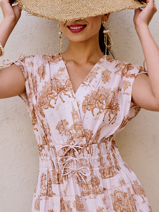 floral print maxi dress