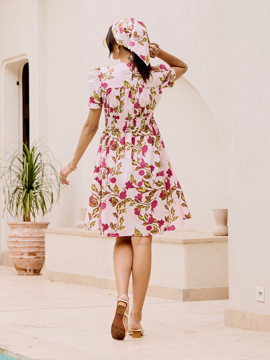 Floral Short Dress