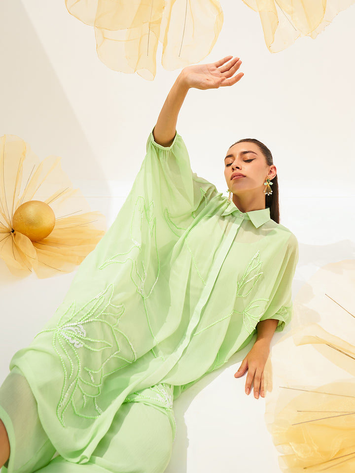 Sage Mirage Kaftan Set 2