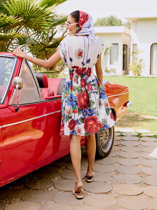 Cross Stitch Cotton Dress