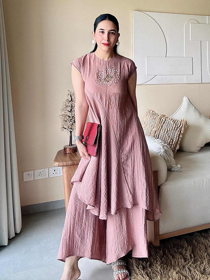 Mahagony Embroidered Tunic