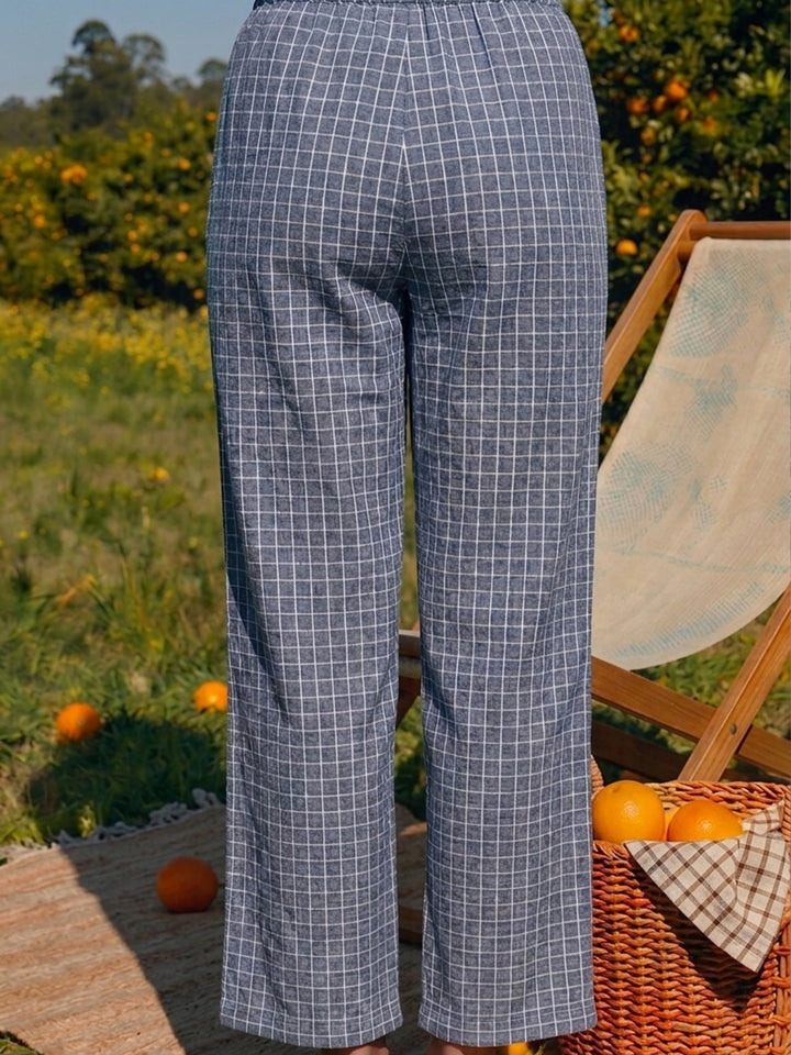 Summer cotton trousers